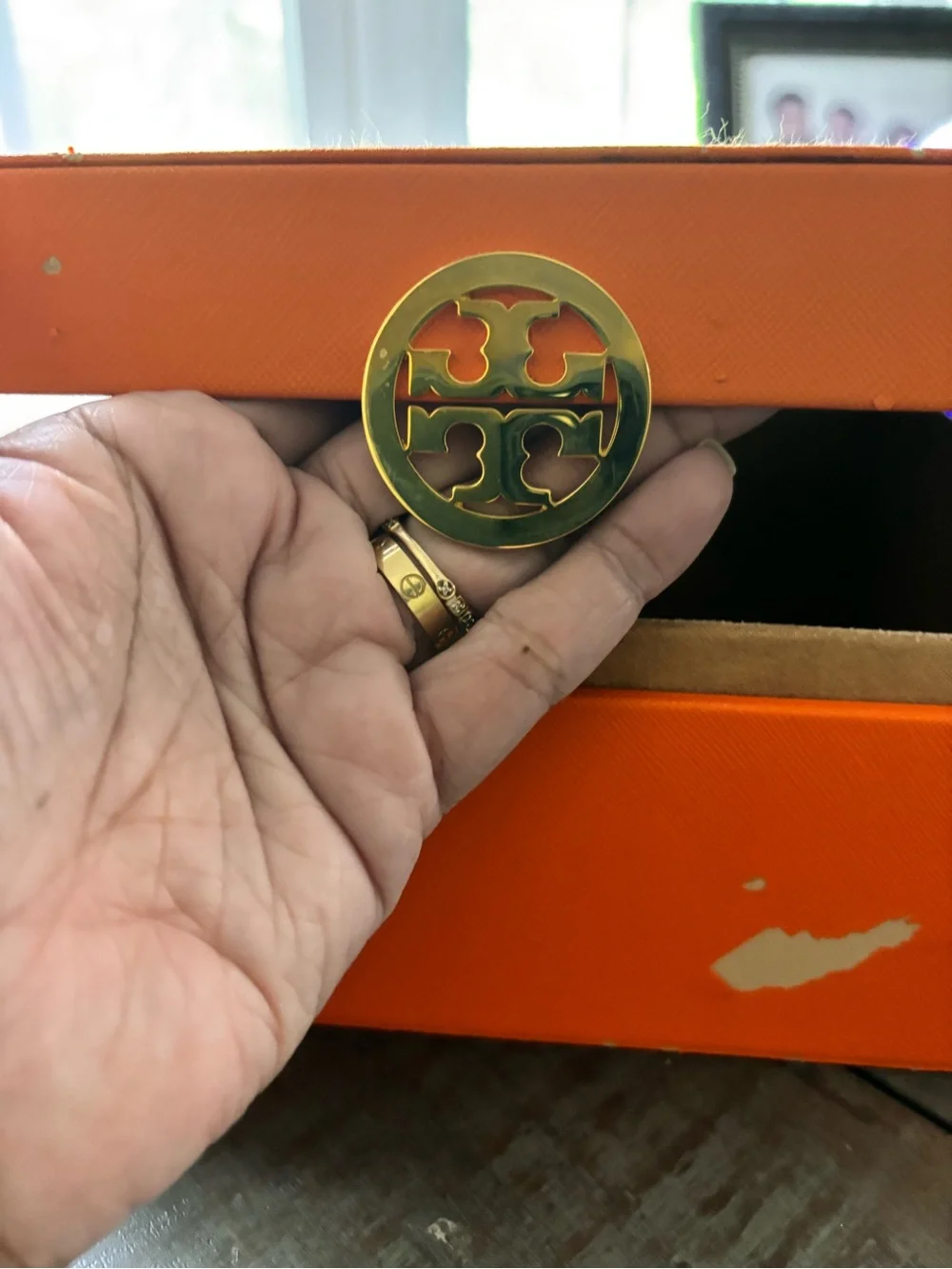 Tory Burch vibrant orange